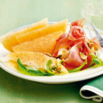 Schinken-Säckchen mit Mozzarella Schinken-Säckchen mit Mozzarella