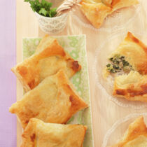 Blätterteigtäschchen mit Rinderhack Blätterteigtäschchen mit Rinderhack