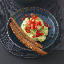 Avocadocreme mit Tomaten Avocadocreme mit Tomaten