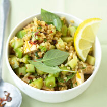 Asia-Taboulé mit Tofu