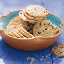 Feurige Chili-Oliven-Cracker Feurige Chili-Oliven-Cracker