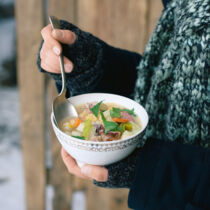 Schwedischer Erbseneintopf mit Kassler