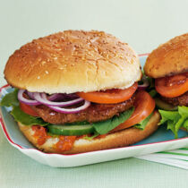 Lamm-Burger für Zwei Lamm-Burger für Zwei