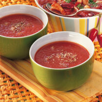Schnelle Party-Tomatensuppe
