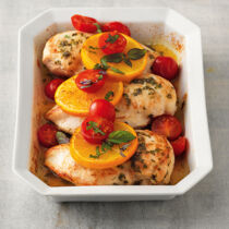 Fruchtige Hühnerbrust