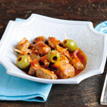 Lammragout mit Oliven Lammragout mit Oliven