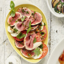 Caprese mit Feigen Caprese mit Feigen