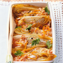 Chicorée mit Orangensauce Chicorée mit Orangensauce