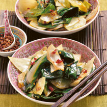 Süß-scharfer Weißkohl