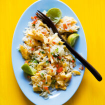 Gebratener Reis mit Eiern (Khao Pad Khai) Gebratener Reis mit Eiern (Khao Pad Khai)