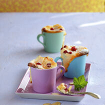 Quarkauflauf mit Johannisbeeren Quarkauflauf mit Johannisbeeren