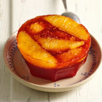 Orangensülzchen mit Kardamom Orangensülzchen mit Kardamom