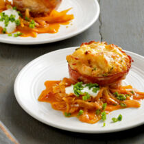 Semmelküchlein mit Paprikakraut