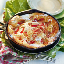 Rhabarber-Topfen-Omelett Rhabarber-Topfen-Omelett