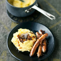Kartoffelpüree mit Röstzwiebeln