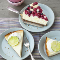 Beeren-Cheesecake