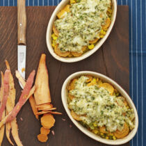 Süßkartoffel-Mais-Auflauf Süßkartoffel-Mais-Auflauf