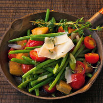 Grüne-Bohnen-Pfanne Grüne-Bohnen-Pfanne