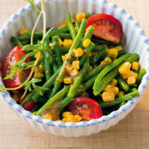 Bohnensalat mit Mais