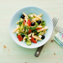 Bunter Nudelsalat Bunter Nudelsalat