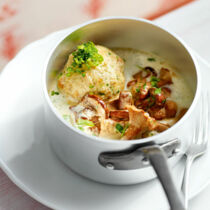 Schwammerltopf mit Peterl Schwammerltopf mit Peterl