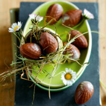 Gefüllte Ostereier mit Rum-Ganache