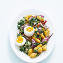 Spinat-Zwiebel-Gnocchi Spinat-Zwiebel-Gnocchi