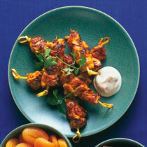 Joghurt-Marinierte Hähnchenspiesse Joghurt-Marinierte Hähnchenspiesse