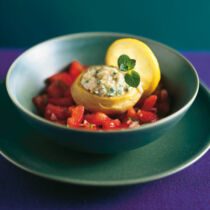 Artischockenböden mit Mandel-Paste Artischockenböden mit Mandel-Paste