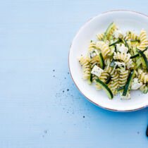 Zucchini-Nudel-Salat Zucchini-Nudel-Salat