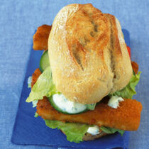 Fischstäbchen-Baguette
