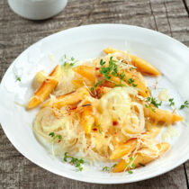 Schupfnudel-Kresse-Pfanne
