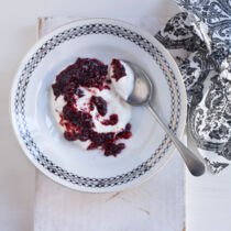 Bratapfel-Brombeer-Konfitüre Bratapfel-Brombeer-Konfitüre