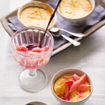 Reisauflauf mit Rhabarber Reisauflauf mit Rhabarber