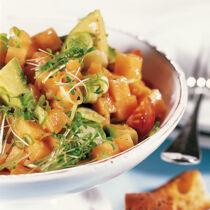 Avocado-Melonen-Salat Avocado-Melonen-Salat