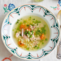 Hühnersuppe mit Nudeln