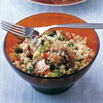 Couscoussalat mit Sardinen