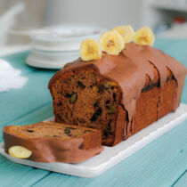 Bananenbrot mit Walnüssen und Ahornsirup