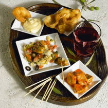 Tapas variadas del mar