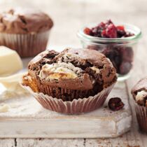 Schoko-Cranberry-Muffins Schoko-Cranberry-Muffins