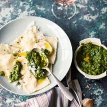 Ravioles au pistou - Ravioli mit Pistou