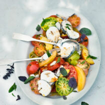 Salade de tomates aux fruits - Fruchtiger Tomatensalat