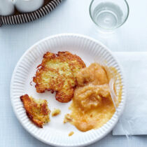 Kartoffel-Puffer mit Mus