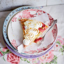 Rhabarber-Baiser-Kuchen Rhabarber-Baiser-Kuchen