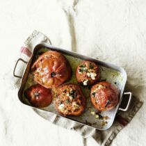 Gefüllte Ochsenherztomaten Gefüllte Ochsenherztomaten