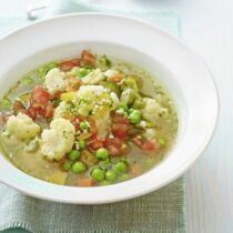 Sommergemüsesuppe mit Gremolata