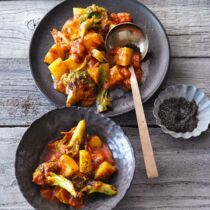 Kartoffelcurry mit Mohn Kartoffelcurry mit Mohn