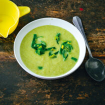 Zitronen-Lauch-Suppe