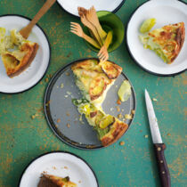 Herzhafte Käse-Lauch-Quiche Herzhafte Käse-Lauch-Quiche