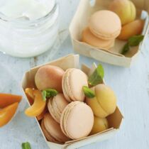 Aprikosen-Joghurt-Macarons Aprikosen-Joghurt-Macarons